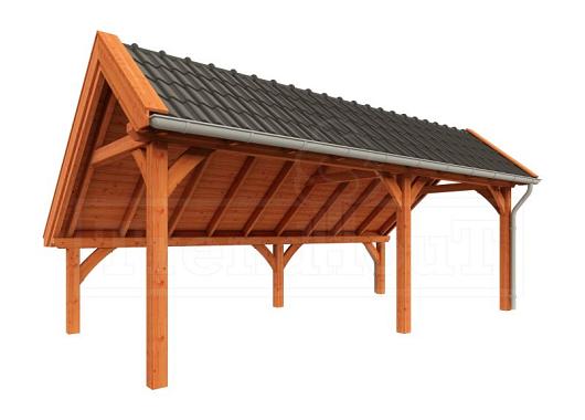 Kapschuur de Hoeve XL 7000x3800x3450mm (bxdxh) rechts    52.6108