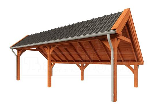 Kapschuur de Hoeve XL 7700x3800x3450mm (bxdxh)    52.1214