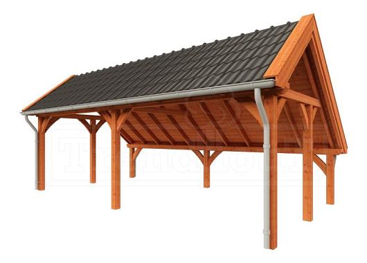 Kapschuur de Hoeve XL 7700x4400x3750mm (bxdxh)    52.1215