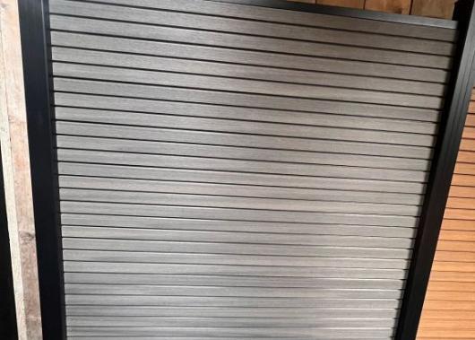 NewTechWood Co-extrusie composiet scherm Triple, 180 x 180 cm, Silver Gray.   1064248