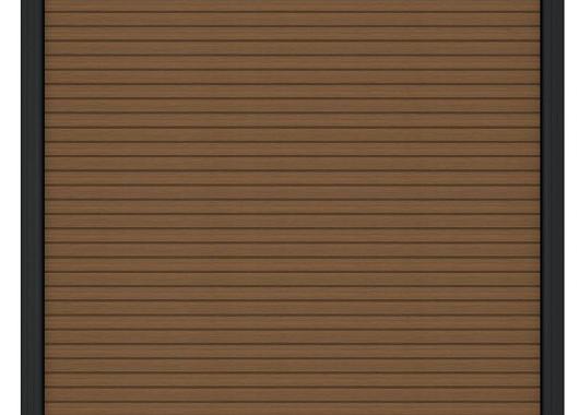 NewTechWood Co-extrusie composiet scherm Triple, 180 x 180 cm, Teak.   1064247