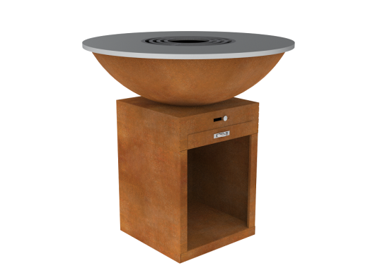 BBQ  Ø85x95cm Cortenstaal  BBQ-05