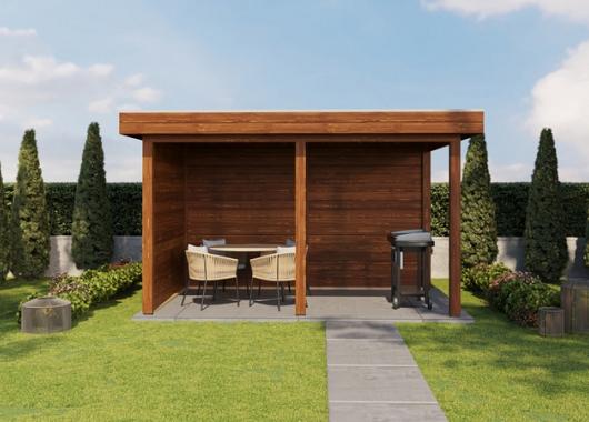 Lugarde veranda Dokkum 388x250cm  - 28mm 