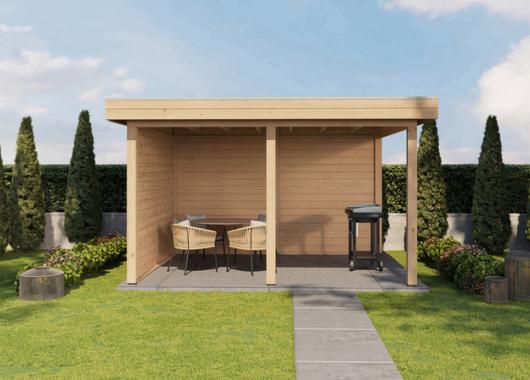 Lugarde veranda Egmond 388x350cm  - 28mm