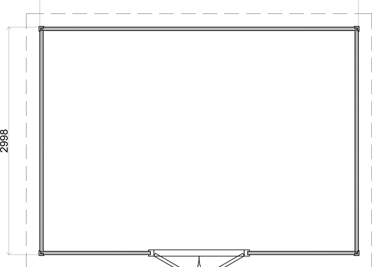 Lugarde Prima tuinhuis Hoofddorp 420x300cm - 