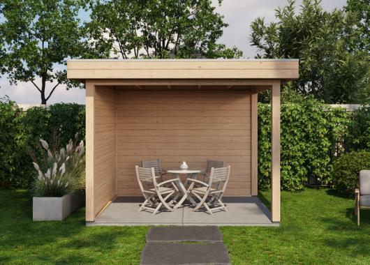 Lugarde veranda Laren 300x250cm  - 28mm - platdak 