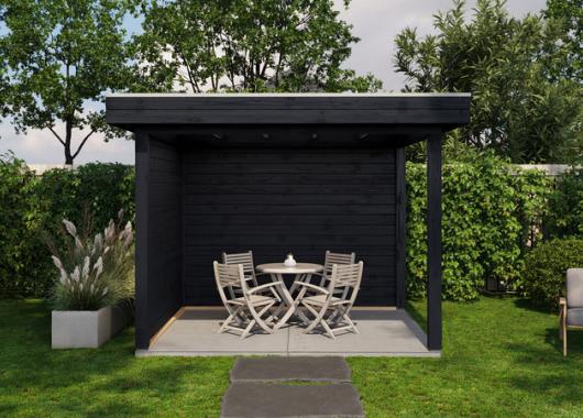 Lugarde veranda Laren 300x250cm  - 28mm - platdak 