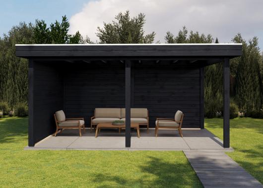 Lugarde veranda Middelburg 488x350cm  - 28mm