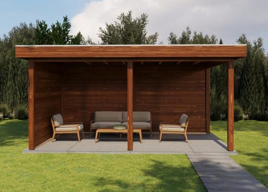 Lugarde veranda Montfoort 488x300cm  - 28mm 