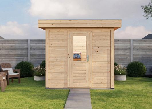 Lugarde Modern tuinhuis 28mm Garderen 250x250cm 