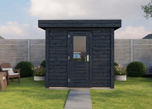 Lugarde Modern tuinhuis 44mm Garderen 250x250cm 