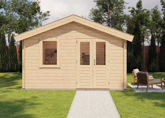 Lugarde Blokhut Brummen 400x300cm 