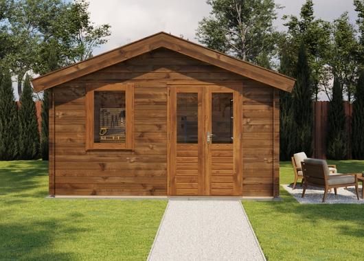 Lugarde Blokhut Brummen 400x300cm 