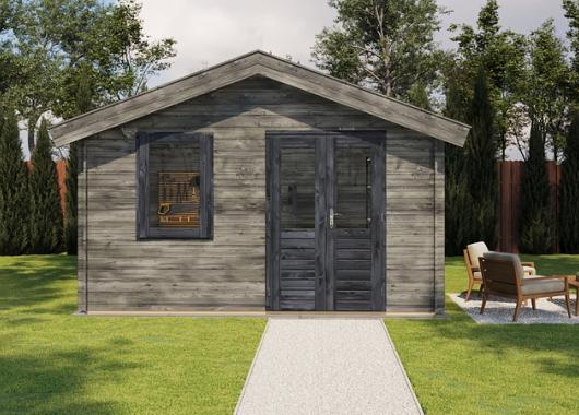 Lugarde Blokhut Brummen 400x300cm 