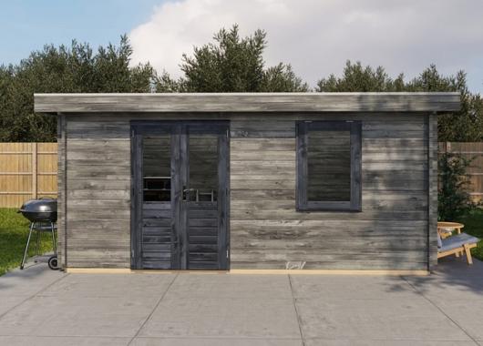 Lugarde Blokhut Duiven 500x400cm 