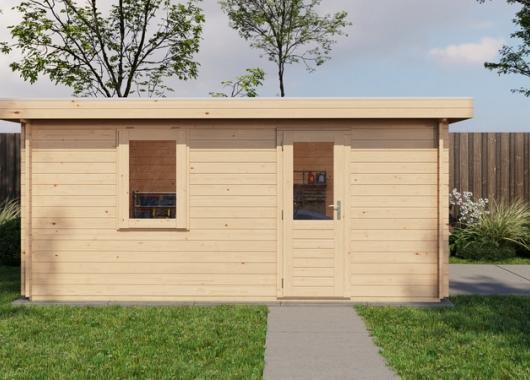 Lugarde garage Lochem met garagedeur 400x500cm 