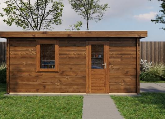 Lugarde garage Lochem met garagedeur 400x500cm 