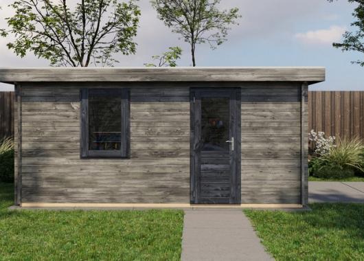 Lugarde garage Lochem met garagedeur 400x500cm 