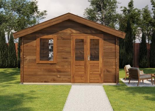 Lugarde Blokhut Loenen 400x400cm 