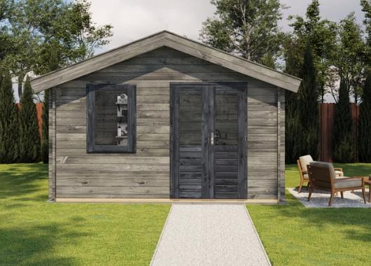 Lugarde Blokhut Loenen 400x400cm 