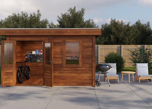 Lugarde Modern tuinhuis 44mm Gorssel 388x200cm