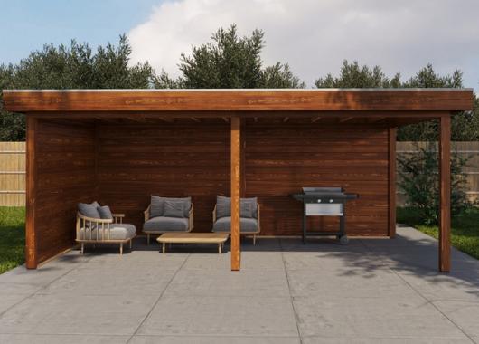 Lugarde veranda Vlissingen 588x350cm 28mm 