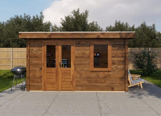 Lugarde Blokhut Winterswijk 400x400cm