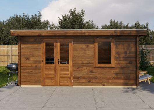 Lugarde Blokhut Zevenaar 500x300cm