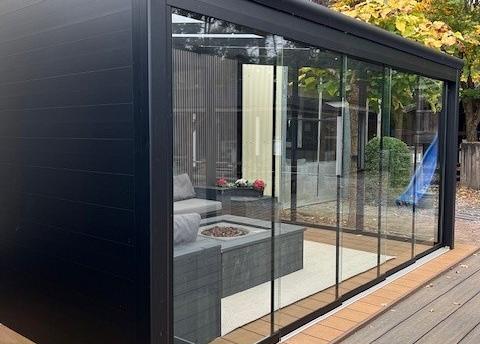 Showmodel aluminium overkapping 470x350cm