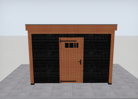 Zelfbouwpakket Plat dak Traditioneel 3405x3050 mm