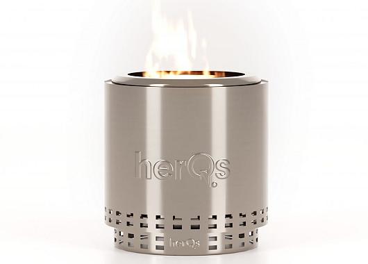 HerQs Smokeless FirePit Cozy incl gratis zak houtpellets