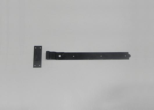 Duimheng rustiek  600mm [5mm] Zwart gepoedercoat  DU-058