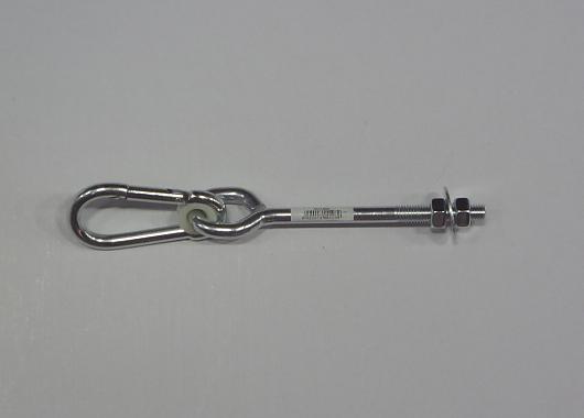 Schommelhaak  M12x250mm Galvanisch verzinkt  SCH-068