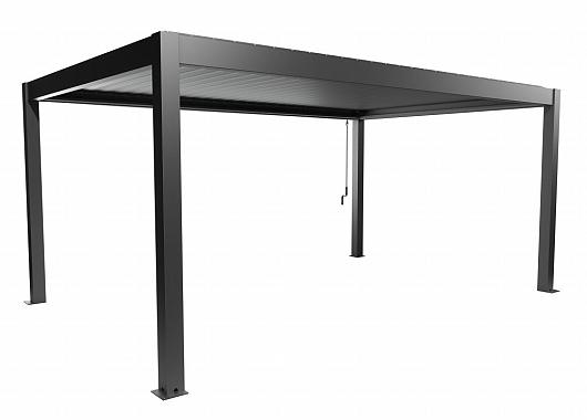 Pergola Gr. 5,5 x 3,5 donkergrijs met.  B440730