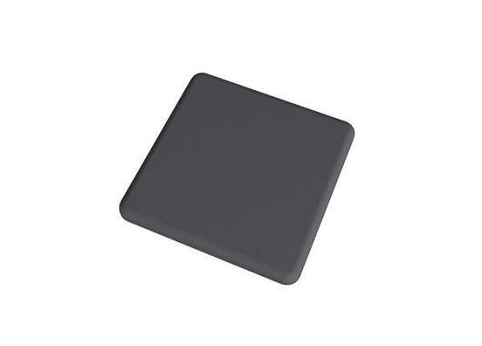NewTechWood aluminium paalkap, zwart.   1064281