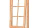 Uitzetraam enkel DOUGLAS onbeh, raam:674x1296mm+kozijn:808x1430mm    54.0076