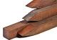 Hardhouten piketpaal 40x40