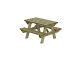 Kinderpicknicktafel 120x115cm