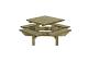 Picknicktafel vierkant, 195x195cm  0412