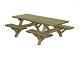 Picknicktafel open instap, 230x160cm  0423