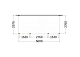 Aanbouwveranda Modena 6600x3000x2700mm (bxdxh)    52.7234