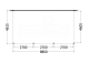 Aanbouwveranda Modena 8900x4850x2700mm (bxdxh)    52.7378