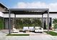 Tuindeco Advance line vrijstaande aluminium overkapping 300 x 400 x 255 cm antraciet        P214959