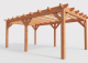 Constructiepakket plat dak | 6370x4105x2500mm | fijnbezaagd Douglas     CP-10.1031