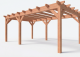 Constructiepakket plat dak | 6485x4105x2500mm | fijnbezaagd Douglas     CP-10.1032