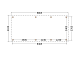 Constructiepakket plat dak | 8865x4105x2500mm | fijnbezaagd Douglas     CP-10.1039