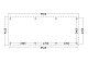 Constructiepakket plat dak | 9925x4105x2500mm | fijnbezaagd Douglas     CP-10.1041