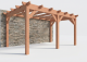 Constructiepakket aanbouwveranda | 5310x3260x2500mm | fijnbezaagd Douglas     CP-10.2004