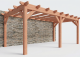 Constructiepakket aanbouwveranda | 6370x3260x2500mm | fijnbezaagd Douglas     CP-10.2009
