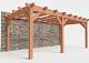 Constructiepakket aanbouwveranda | 6485x3260x2500mm links | fijnbezaagd Douglas     CP-10.2010
